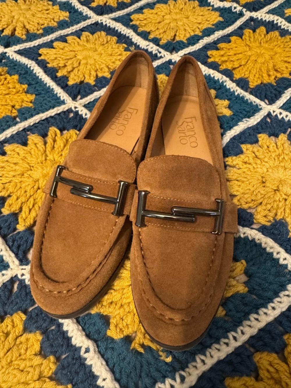 Franco Sarto Tan Leather Interior Slip-On